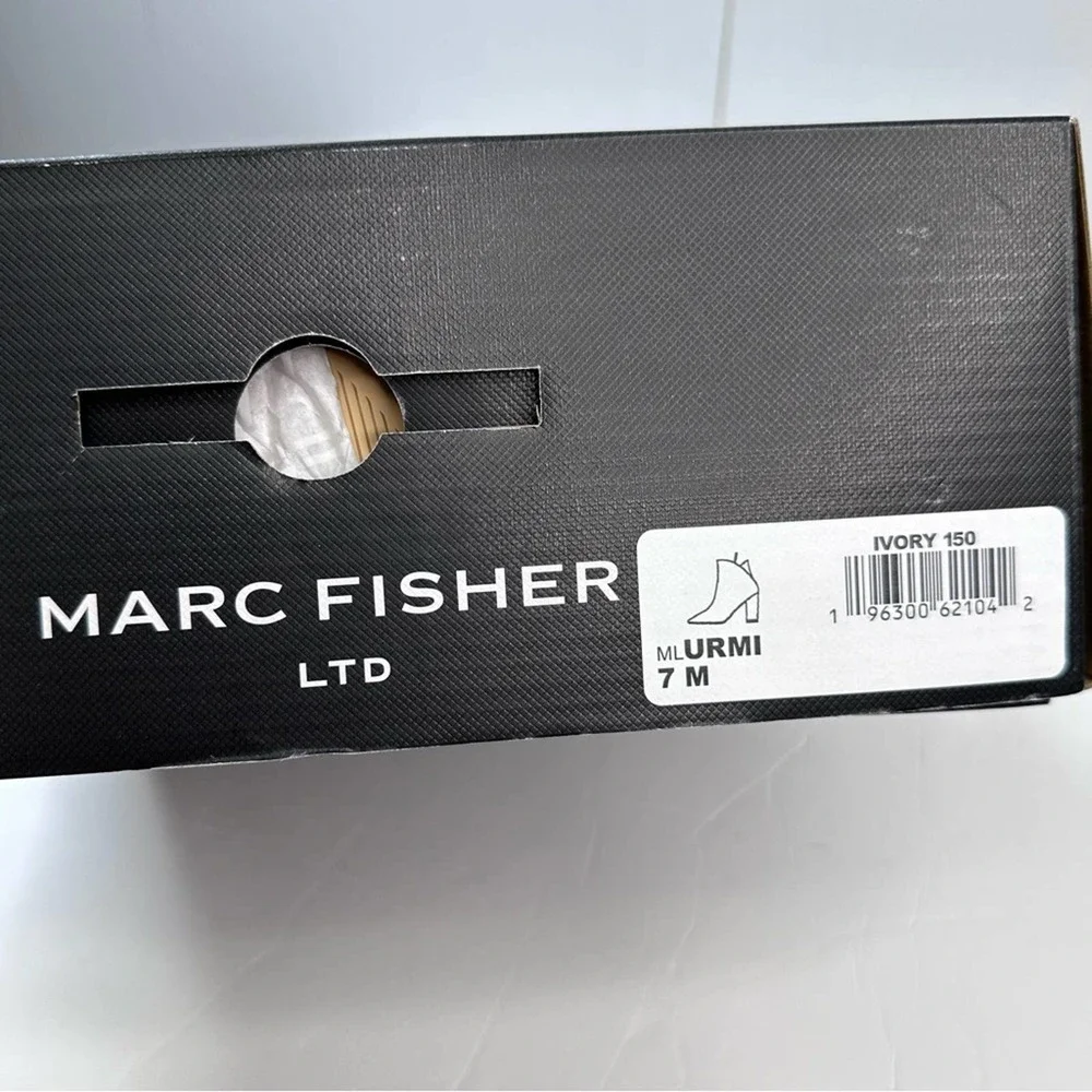 Marc Fisher Ivory Ankle Booties - Picture 16 of 16